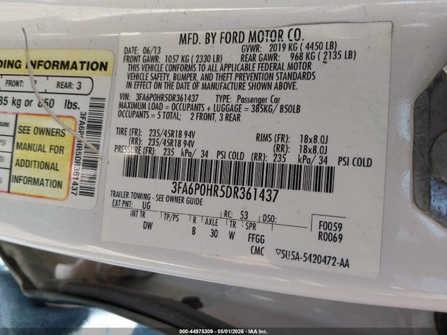 FORD FUSION SE - 9