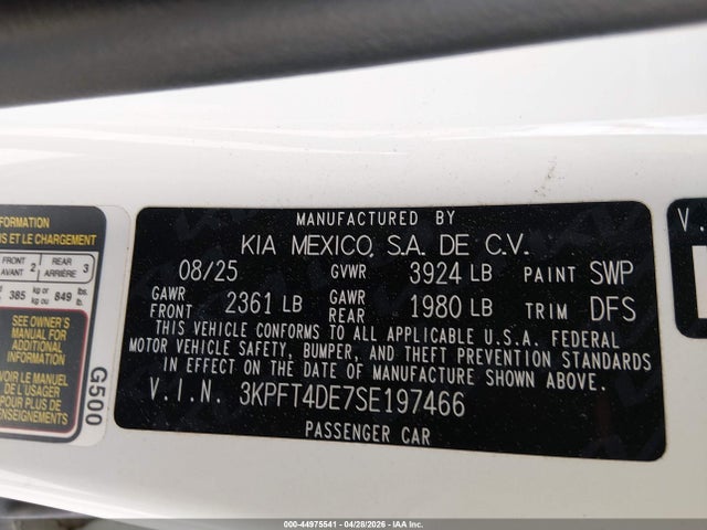 صورة 9 لـ 2025 KIA K4 LXS