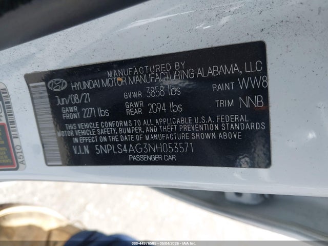 2022 HYUNDAI ELANTRA SEL 9