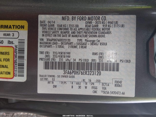 FORD FUSION SE - 9