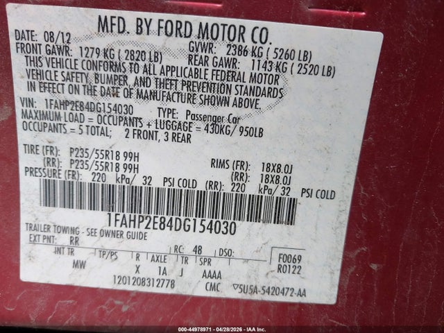 FORD TAURUS SEL - 9