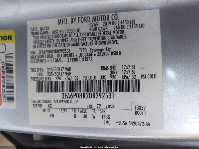 FORD FUSION SE - 9