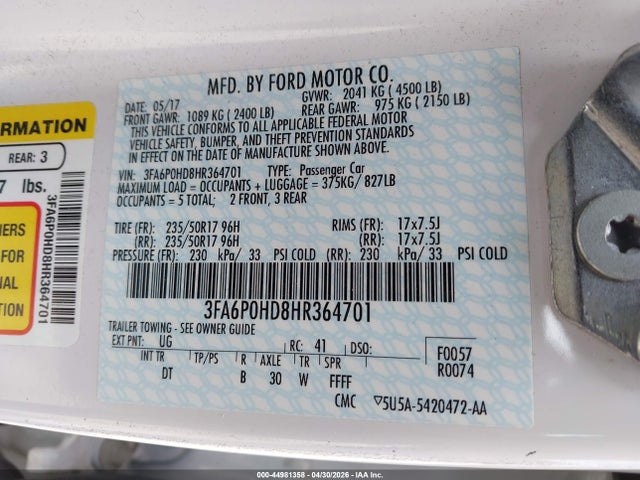 FORD FUSION SE - 9