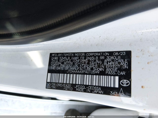 2023 Toyota MIRAI XLE photo 9