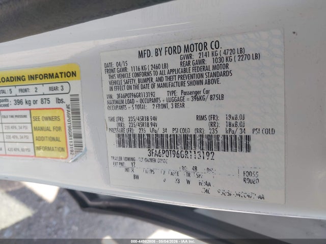 FORD FUSION SE - 9