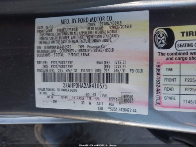 FORD FUSION SE - 9