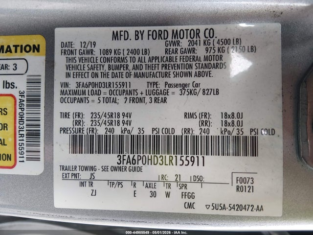 FORD FUSION SE - 9