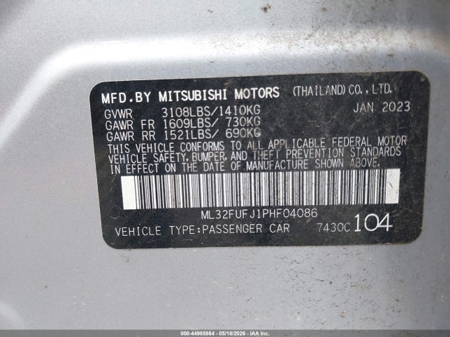 صورة 9 لـ 2023 Mitsubishi MIRAGE G4 ES