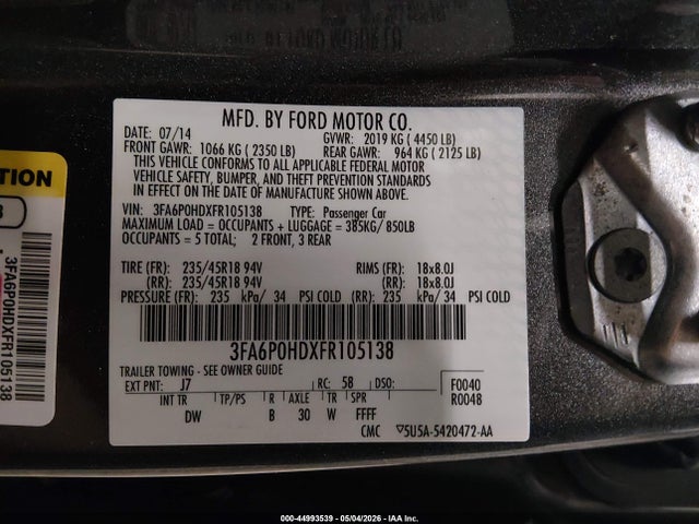FORD FUSION SE - 9