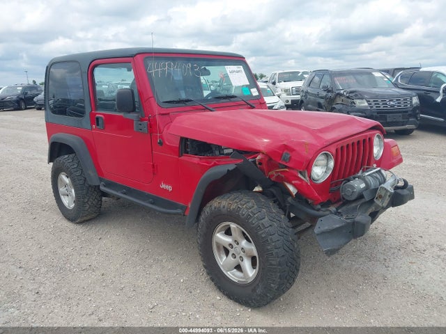 2006 JEEP WRANGLER X