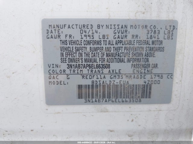 NISSAN SENTRA SV - 9