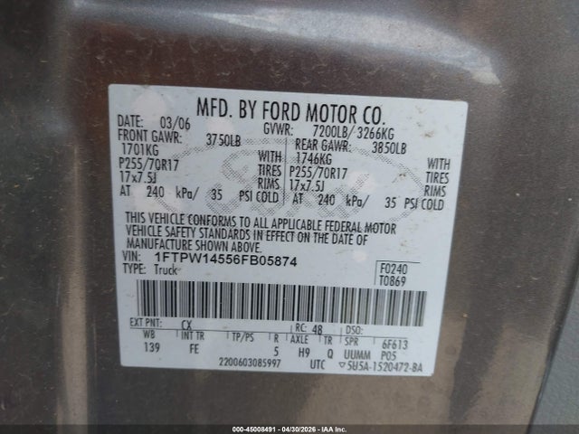 FORD F-150 FX4/LARIAT/XLT - 9