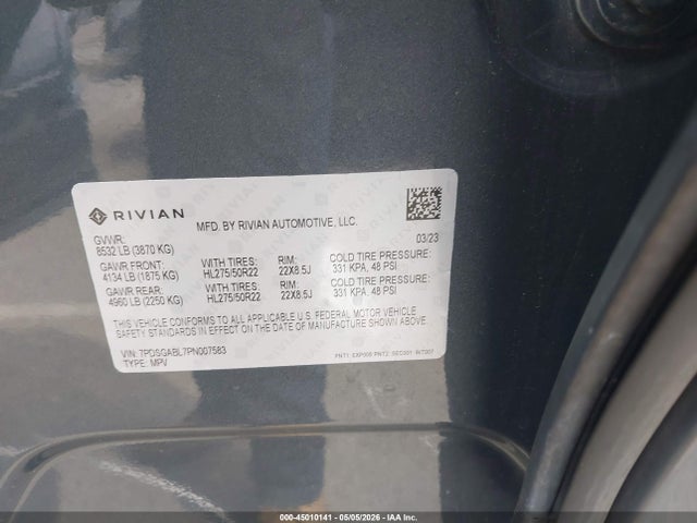 2023 RIVIAN R1S LAUNCH EDITION 9