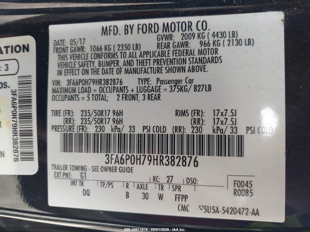 FORD FUSION SE - 9