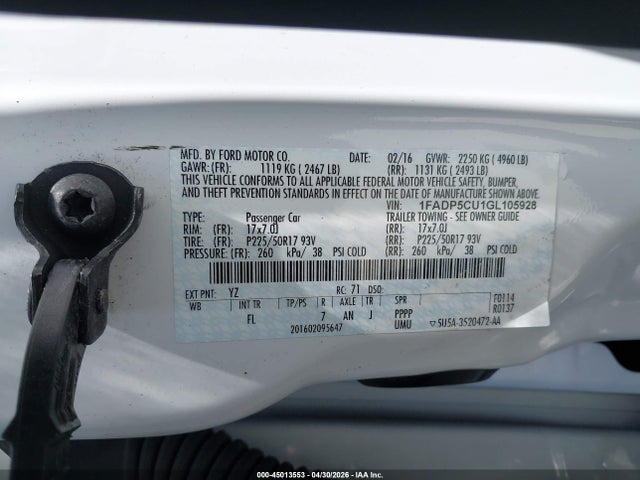FORD C-MAX ENERGI SEL - 9