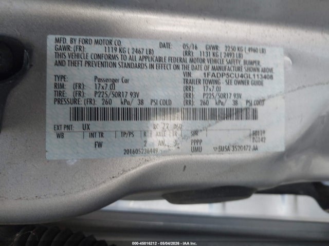 FORD C-MAX ENERGI SEL - 9