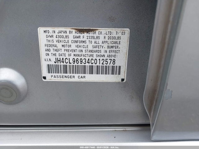 2004 Acura TSX photo 9