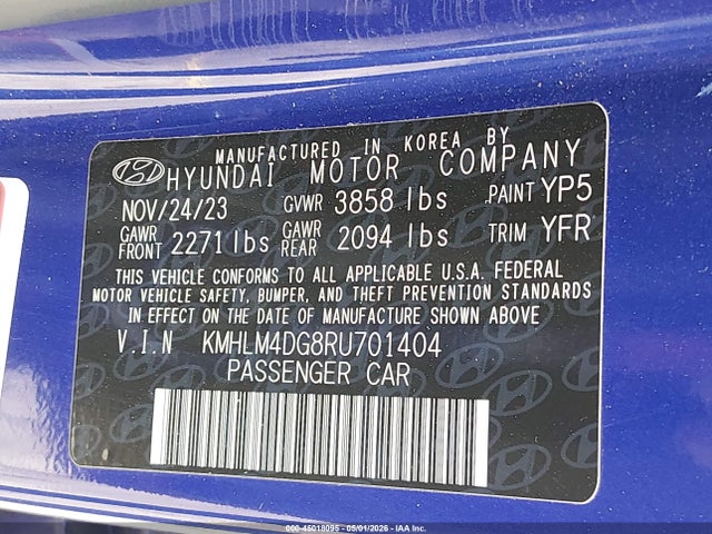 صورة 9 لـ 2024 Hyundai ELANTRA SEL