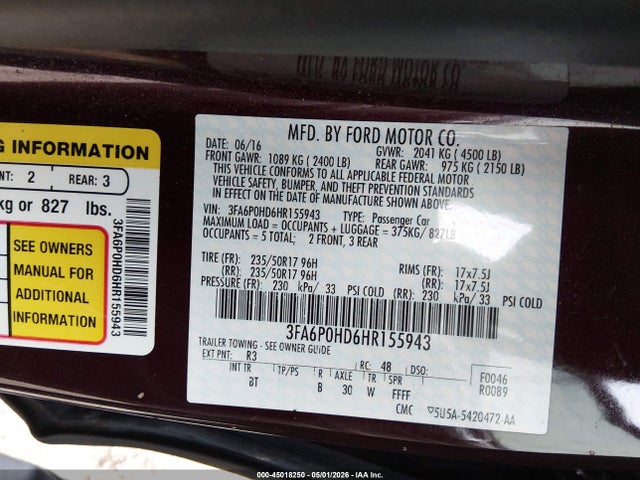 FORD FUSION SE - 9