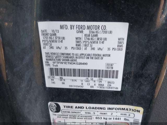 FORD F-150 XLT - 9
