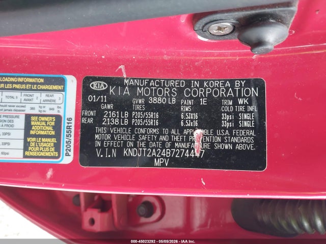 2011 KIA SOUL + 缩略图 18