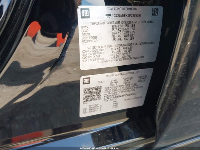 2023 Chevrolet SILVERADO 1500 2WD STANDARD BED CUSTOM — фото 9