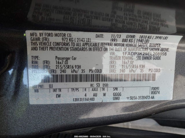 FORD FOCUS SE - 9