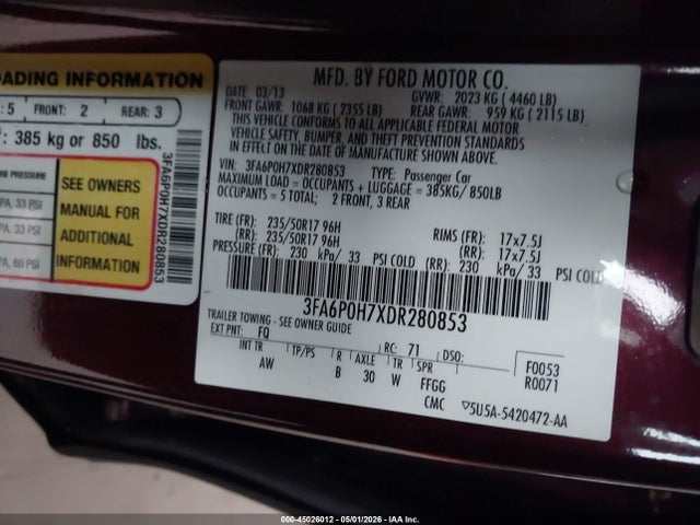 FORD FUSION SE - 9
