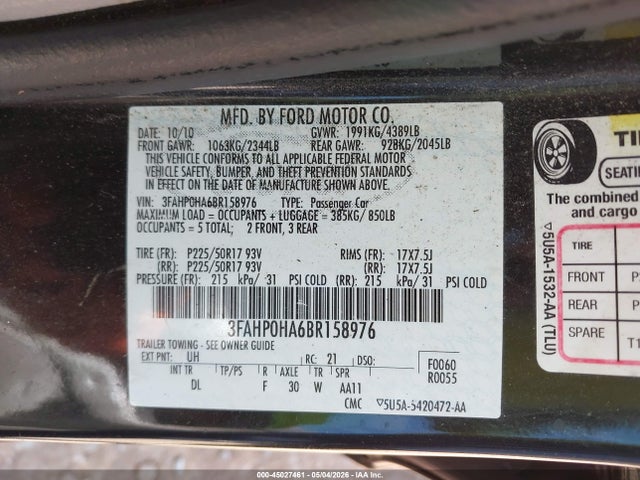 FORD FUSION SE - 9