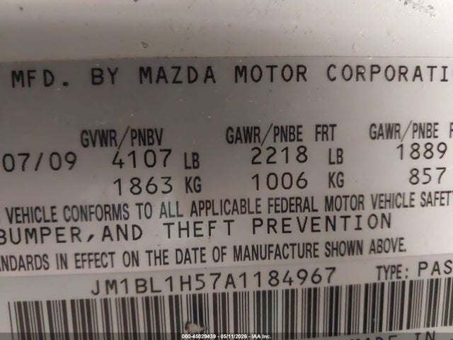 صورة 9 لـ 2010 Mazda MAZDA3 S SPORT