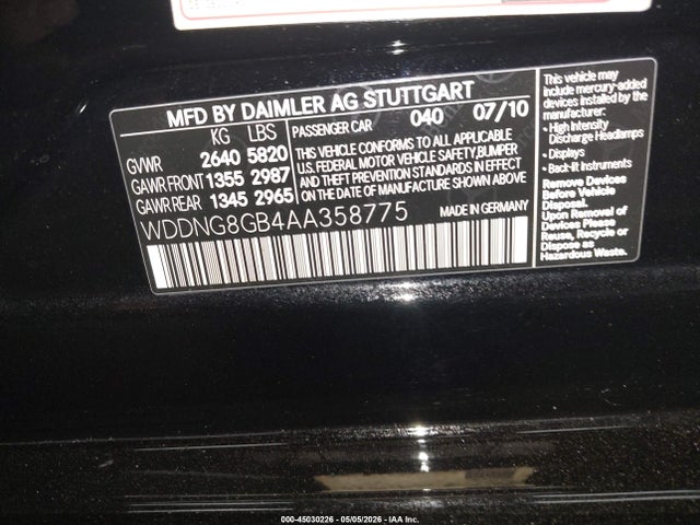 MERCEDES-BENZ S 550 4MATIC - 9