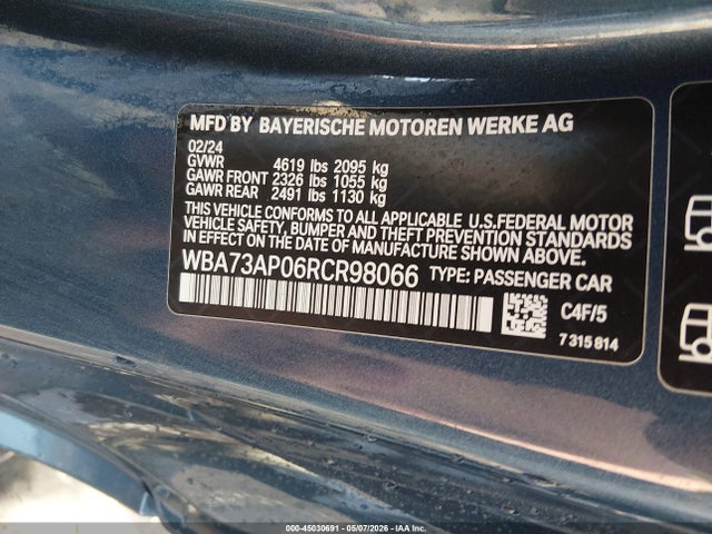 2024 BMW 430I XDRIVE 照片 9