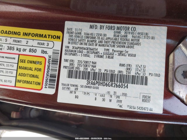 FORD FUSION SE - 9