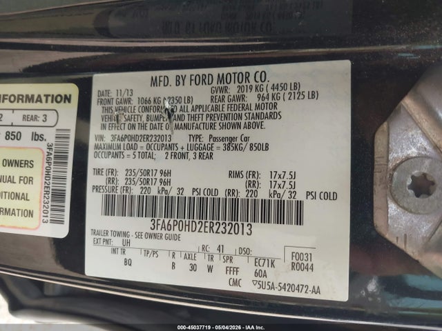 FORD FUSION SE - 9