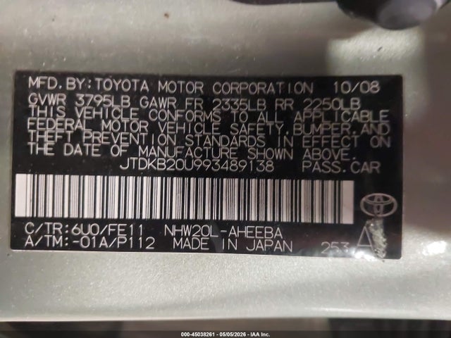 2009 Toyota PRIUS photo 9