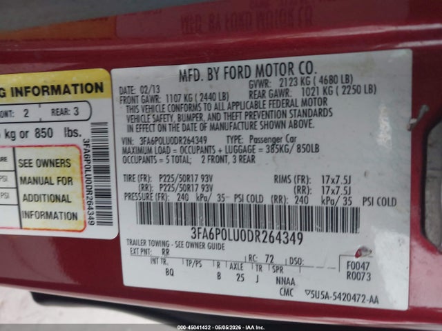 FORD FUSION HYBRID SE - 9
