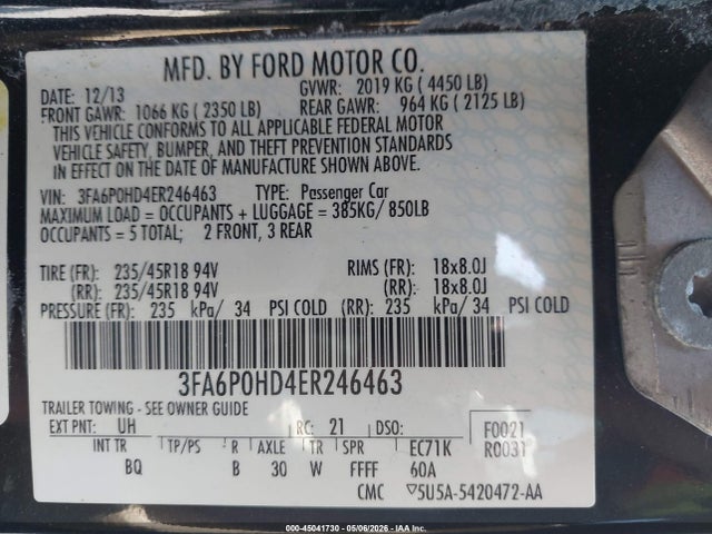 FORD FUSION SE - 9