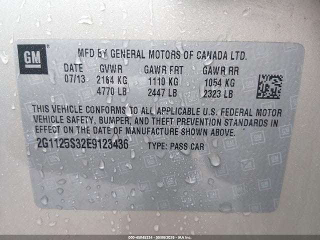 صورة 9 لـ 2014 Chevrolet IMPALA 2LT