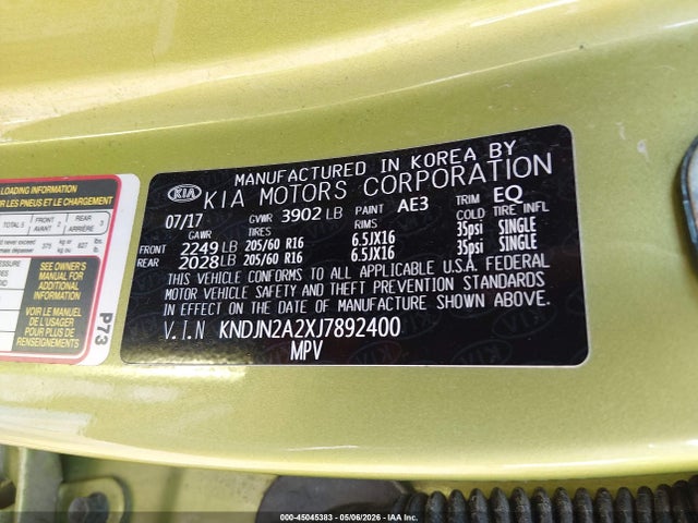 2018 KIA SOUL 照片 9