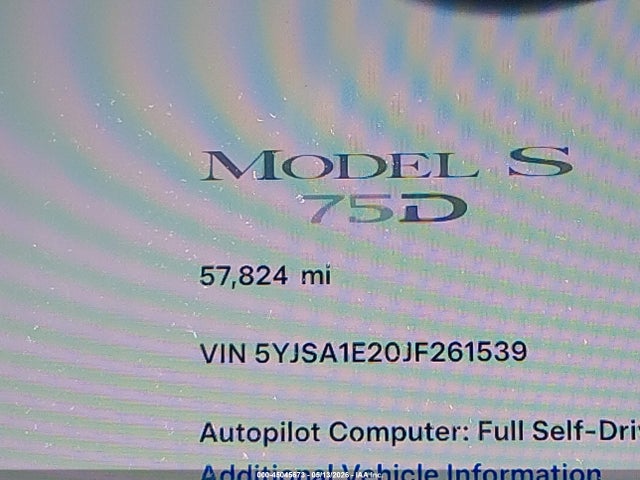 2018 Tesla MODEL S 100D/75D/P100D — фото 7