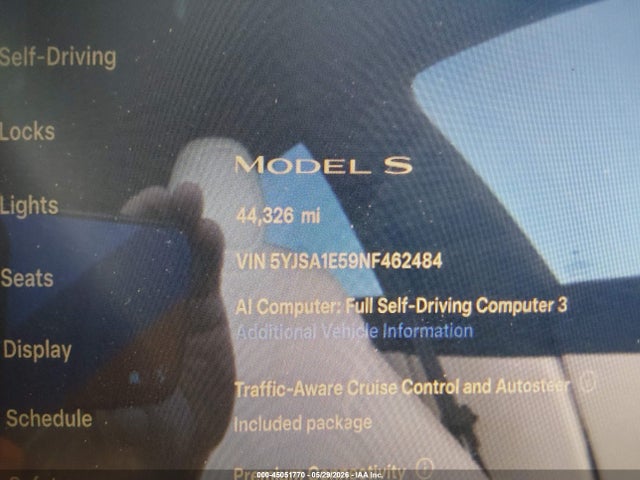 2022 Tesla MODEL S DUAL MOTOR ALL-WHEEL DRIVE — фото 7