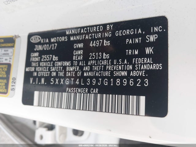 صورة 9 لـ 2018 KIA OPTIMA LX