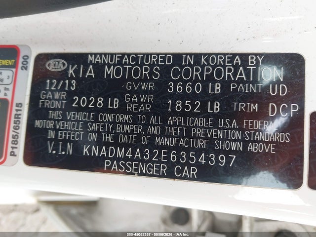 2014 KIA RIO LX 照片 9