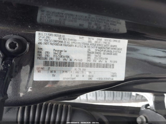 صورة 9 لـ 2016 FORD FOCUS SE