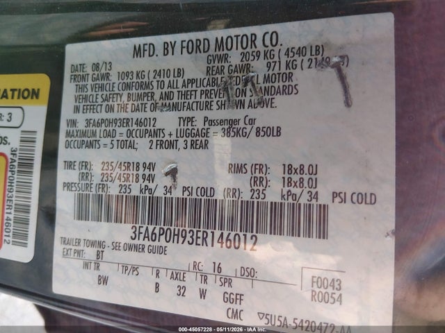 FORD FUSION SE - 9