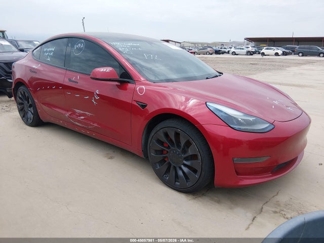 2022 TESLA MODEL 3 PERFORMANCE DUAL MOTOR ALL-WHEEL DRIVE
