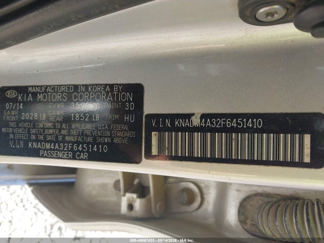2015 KIA RIO LX 照片 9