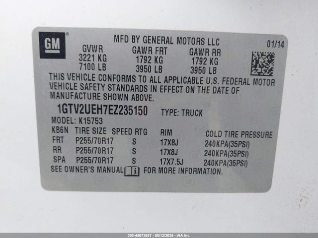 2014 GMC SIERRA 1500 SLE 照片 9
