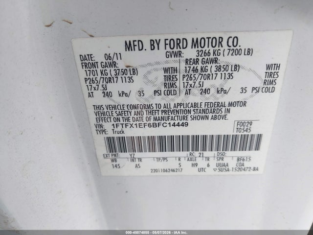 FORD F-150 XL - 9