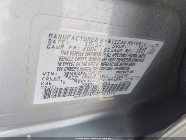 NISSAN SENTRA SL - 9